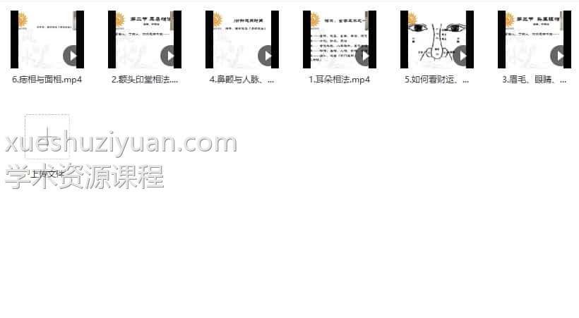 林树炫-观相知心6天速识法 面相学视频6集 百度云下载插图