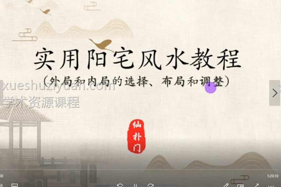 仙扑门-阳宅风水18集视频插图