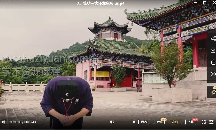 三三居士，道家内功祛湿功法 三三居士道家内功祛湿功法视频9集插图