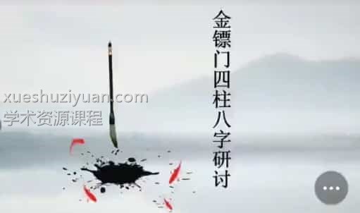 金镖门老人参盲派命理2021年夏秋季视频钉钉讲课视频全套视频36集插图