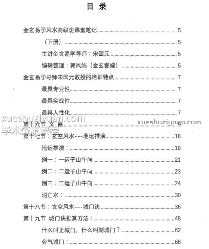 宋国元金玄风水上下册插图1