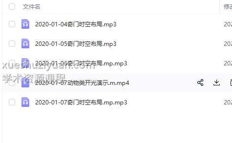 易宇山人 王兴兵 奇门2020年1月语音5集插图