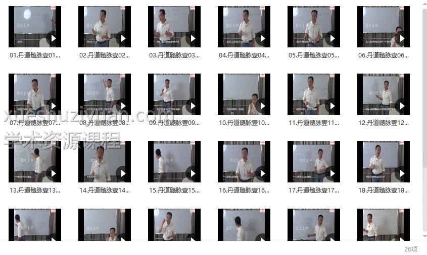 张翔 丹道髓脉▪壹26集插图1