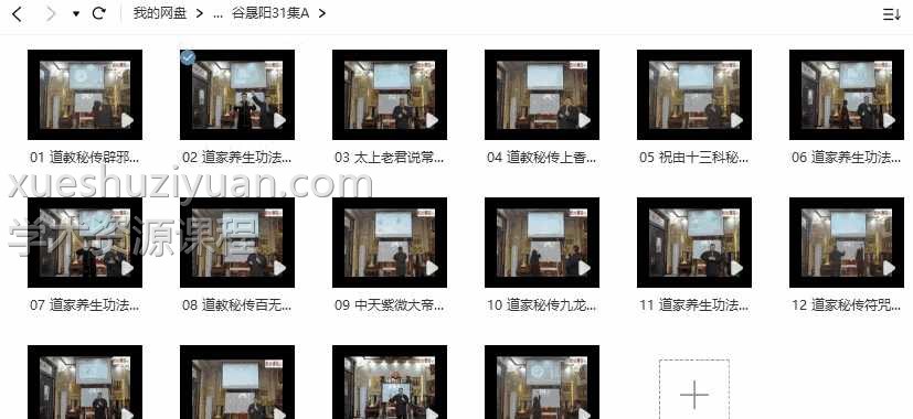 谷晟阳《亲传弟子内部秘训精品课程》视频31集插图